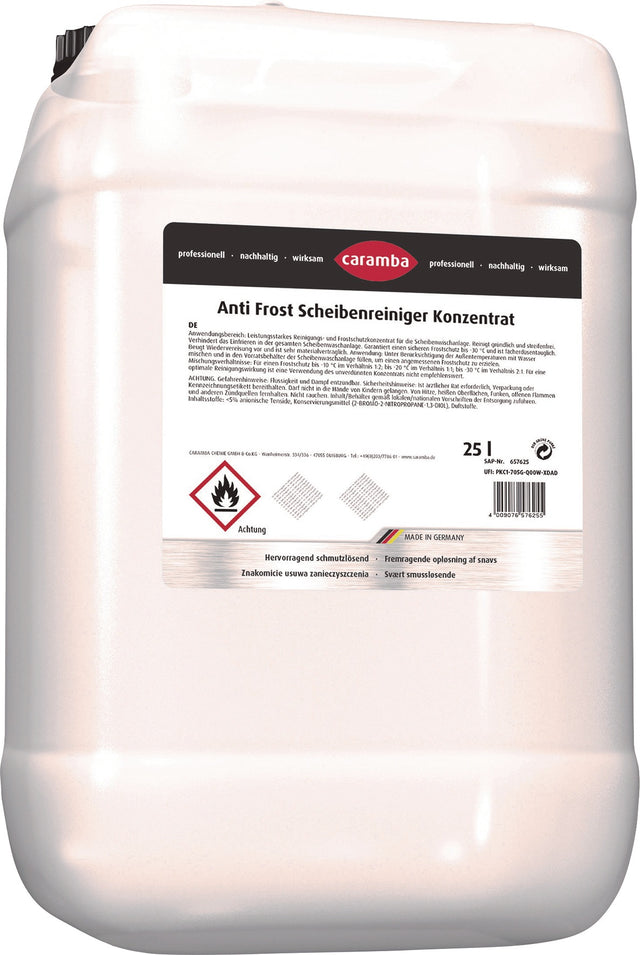 CARAMBA Scheibenreiniger Anti Frost Konzentrat bis -50 °C, 25 l Kanister