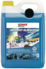 SONAX Scheibenreiniger AntiFrost+KlarSicht Konzentrat 5 l Kanister für Winter