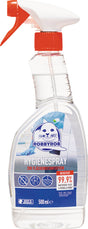 ROBBYROB Flächendesinfektionsmittel 500ml Sprühflasche – 12er Pack – Beseitigt 99,9% Bakterien, Pilze, Keime & Viren