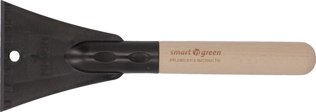 NIGRIN Eisschaber smart'n green mit Buchenholz-Griff, Eisschabkante 100 mm, 28,5 cm