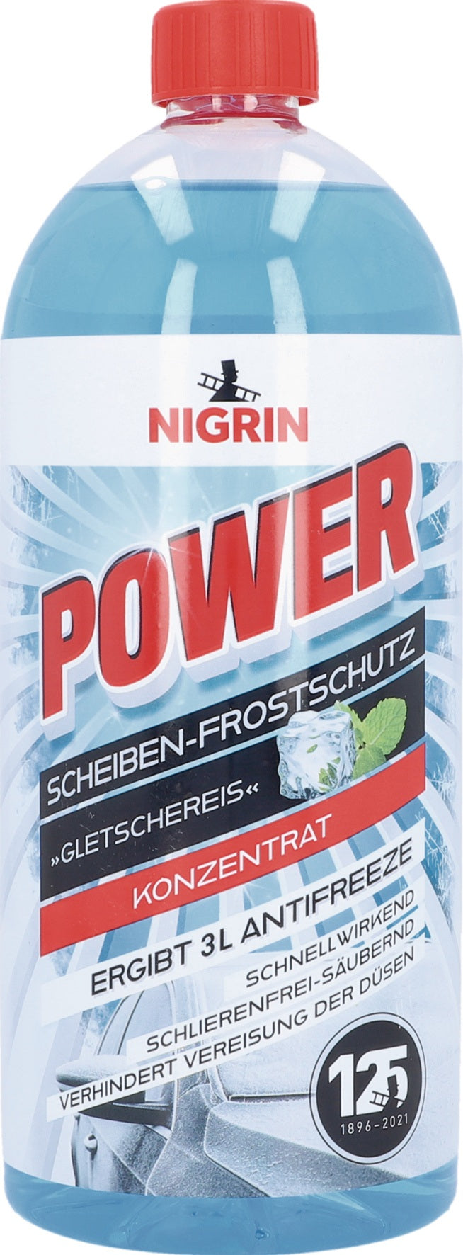 NIGRIN Scheiben-Frostschutz POWER Konzentrat 1l Flasche – bis -52 °C, 10er Pack