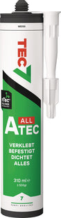 TEC7 Kleb- und Dichtstoff A-Tec weiß 310 ml – MS-Polymer, 12er-Pack