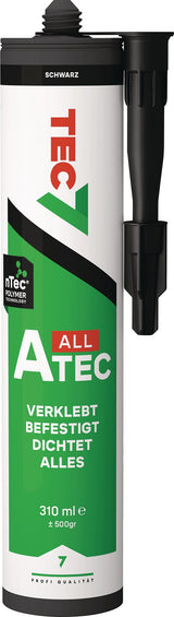 TEC7 Kleb- und Dichtstoff A-Tec weiß 310 ml – MS-Polymer, 12er-Pack