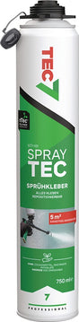 TEC7 MS-Polymersprühkleber ST7-101 SprayTec weiß 750 ml – 12 Stück