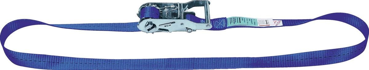 DOLEZYCH Zurrgurt DIN EN 12195-2, 3 m x 25 mm, mit Klemmschloss, LC 250 daN, 2 St./Set