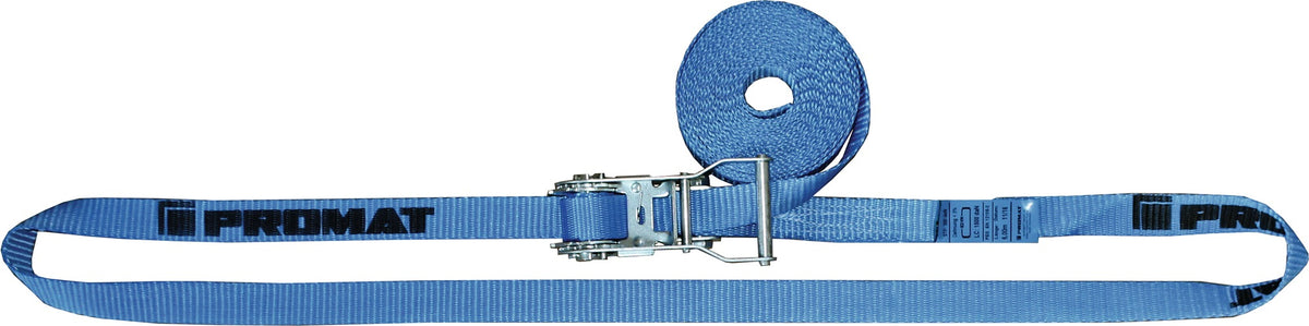 PROMAT Zurrgurt DIN EN 12195-2, 3 m x 25 mm, mit Klemmschloss, LC 250 daN