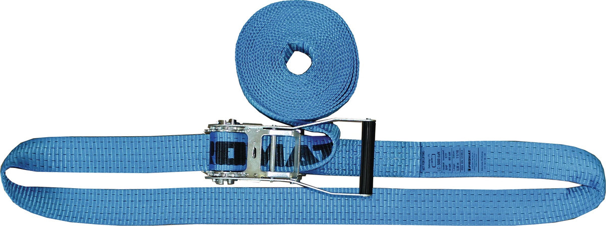 PROMAT Zurrgurt DIN EN 12195-2, 5 m x 50 mm, mit Ratsche, LC 4000 daN