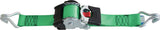 SPANSET Automatik-Zurrsystem DIN EN 12195-2, 3 m, 25 mm, mit S-Haken, LC 300 daN