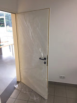 KIRCHNER SIMPROFLEX Fensterschutz 125 cm x 160 cm – Transparente Schutzhülle für Türflügel