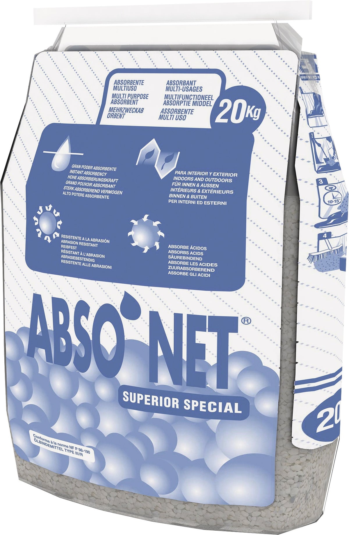 Ölbindemittel Superior Special von SCHOELLER INDUSTRIES – 40 l / 20 kg Sack, Typ IIIR, hohe Saugleistung