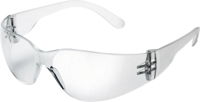UNIVET Schutzbrille 568 EN 166, EN 170 – Klare Bügel, Polycarbonat, 23 g, für kleine Köpfe