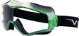 UNIVET Vollsichtbrille 6x3 EN 166, EN 170 – Ultraleicht, für Atemschutzmasken, klar