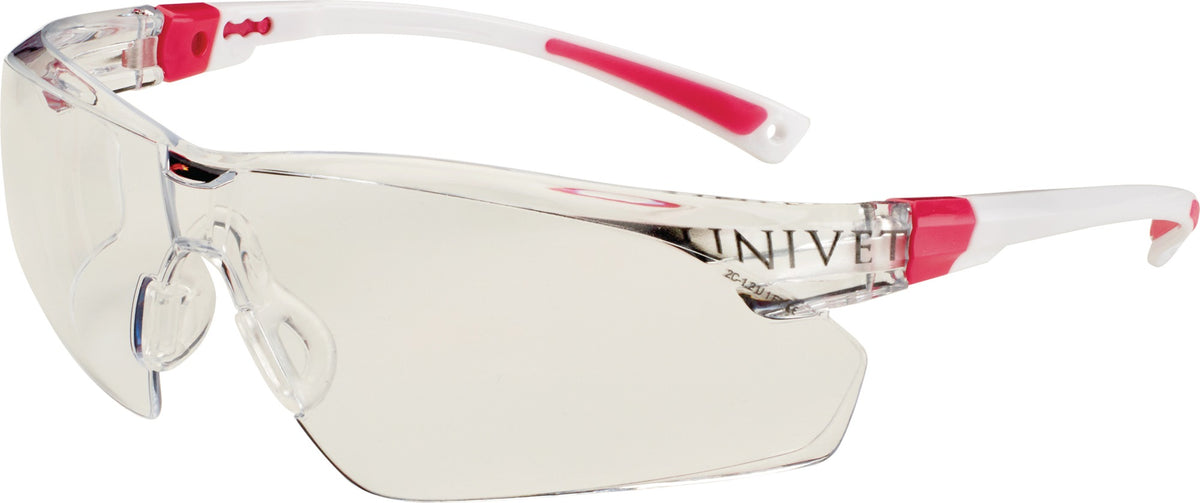 UNIVET Schutzbrille 506 UP EN 166/EN 170, Polycarbonat, Anti-Fog & Anti-Scratch, verstellbare Bügel