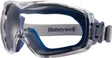 HONEYWELL DuraMaxx Vollsichtschutzbrille EN 166, Polycarbonat klar, Rahmen blau, HydroShield Antibeschlag