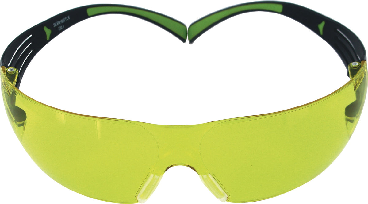 3M Schutzbrille SecureFit™ 400 EN 166, EN 170, EN 172 – Leichte Sicherheitsbrille mit Bügeldruckverteilung