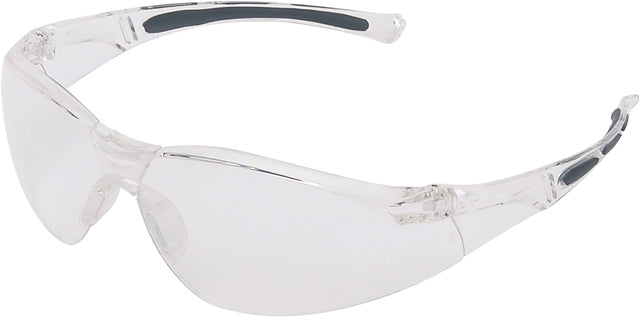 HONEYWELL Schutzbrille A800 EN 166-1FT – Klare Polycarbonat-Scheibe, FogBan-Beschichtung, transparenter Bügel
