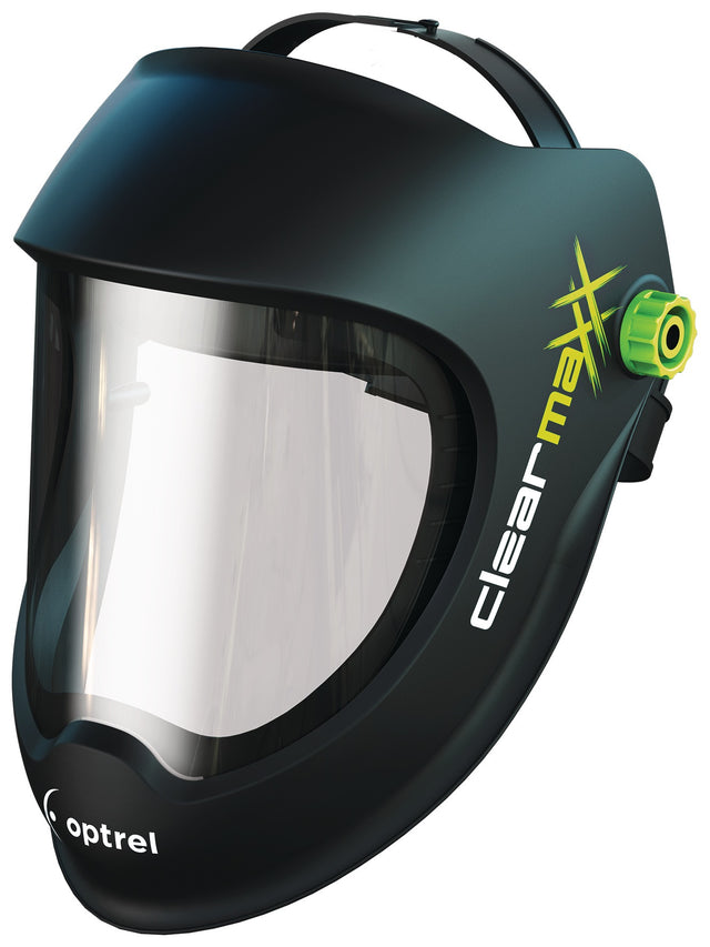 Optrel Clearmaxx Schleifhelm EN 166 EN 175 BT mit klarer Polycarbonat-Scheibe