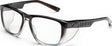 UNIVET Schutzbrille Diamond/After Dark EN 166, klar +1 Dioptrien, Anti-Kratz