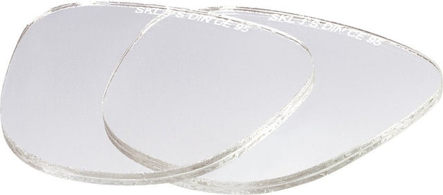 Ersatzscheiben Glas klar splitterfrei für Schweißerbrille 4000 370 014 & 101 von SCHMERLER – 50 Paar