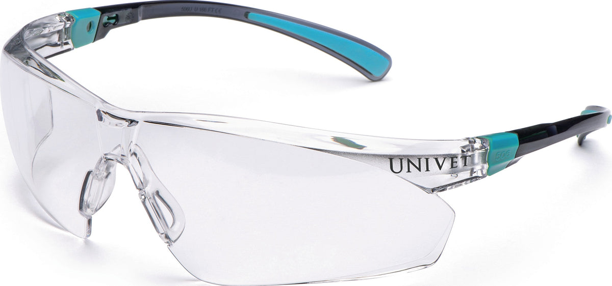 UNIVET Schutzbrille 506 UP – EN 166, EN 170, Anti-Fog & Anti-Scratch, verstellbare Bügel