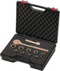 ENDRES TOOLS Knarrenkasten 12-teilig SW 10-24 mm, 1/2 Zoll, funkenfrei