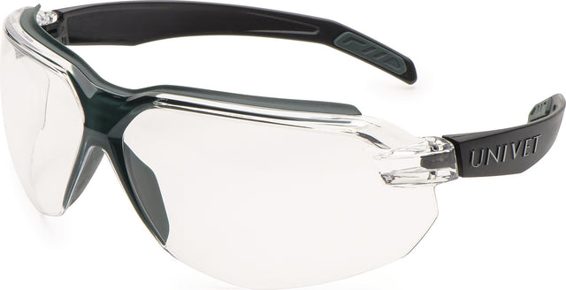UNIVET Primo Guard Schutzbrille ISO 16321 – Klare Polycarbonat-Scheibe, Anti-Kratz & Anti-Beschlag