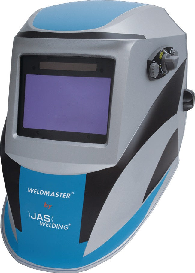 JAS-Weldmaster® TOP Schweißerschutzhelm – manuell variabel 60 x 100 mm, DIN 4/5-9 + 9-13, Echtfarbtechnologie