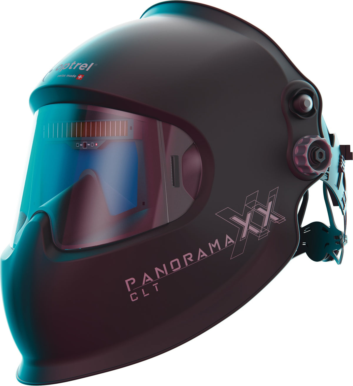 Optrel Panoramaxx CLT Schweißerschutzhelm mit Crystal Lens Technology und IsoFit® Headgear
