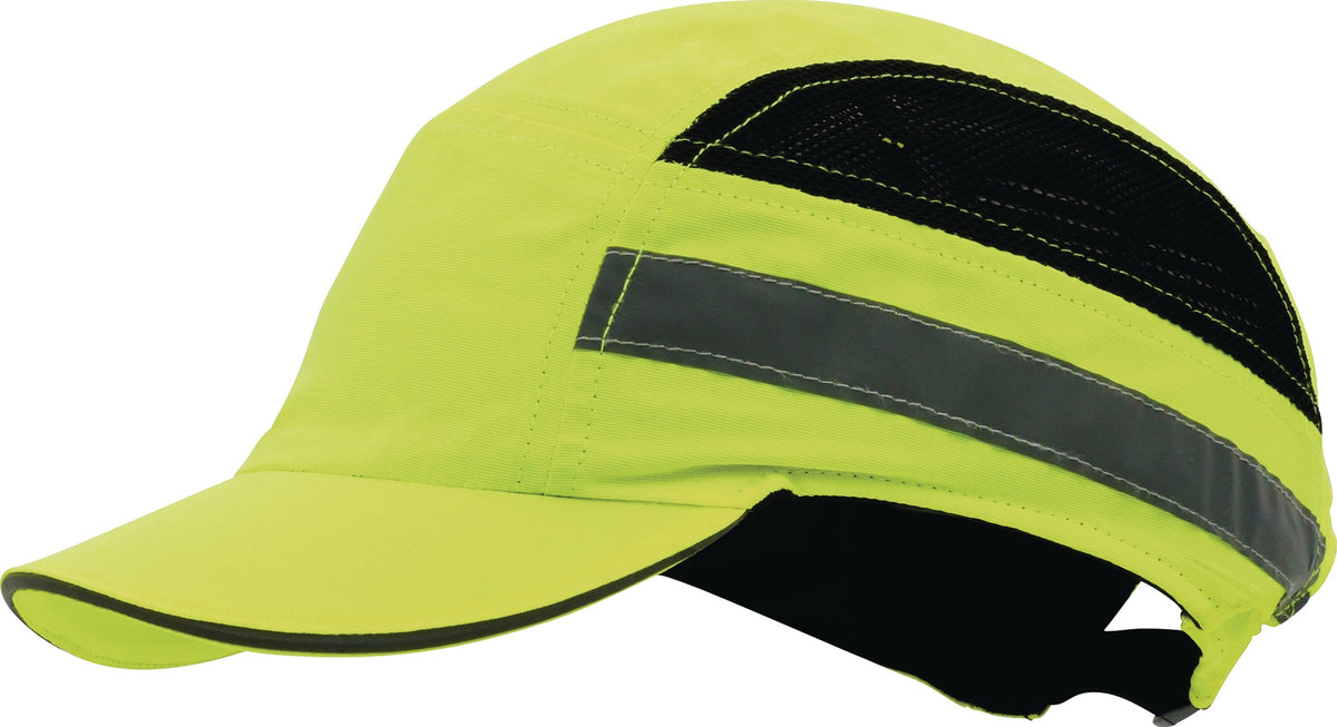 PRO FIT Anstoßkappe PLUS Base-Cap 52-65 cm blau EN 812:2012 mit 5 cm Schirm