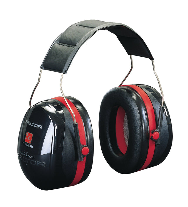 3M PELTOR OPTIME III Kapselgehörschutz – SNR 35 dB, doppelschalige Kapseln, EN 352-1:2020