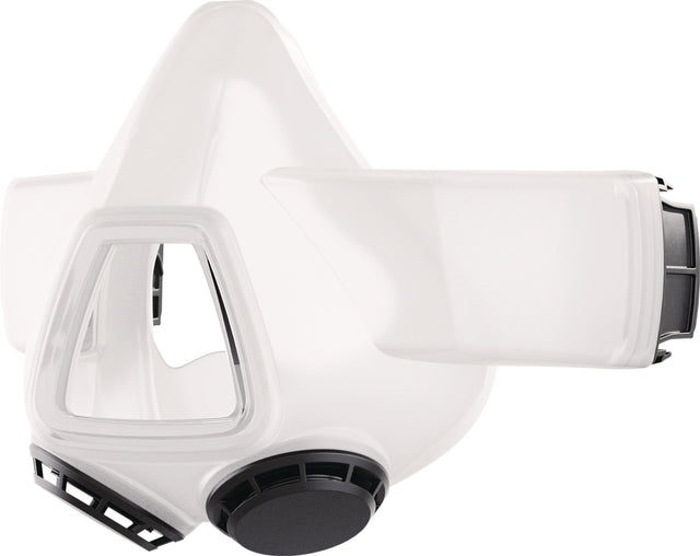OPTREL Halbmaske tightfit 4160.550.W mit Ausatemventil – Silikon, klein, EN 12942