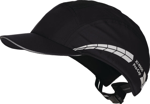 PRO FIT Anstoßkappe X! 9500 – Leichte Schutzschale mit 5 cm Schirm, EN 812:2012, Blau, 54-64 cm