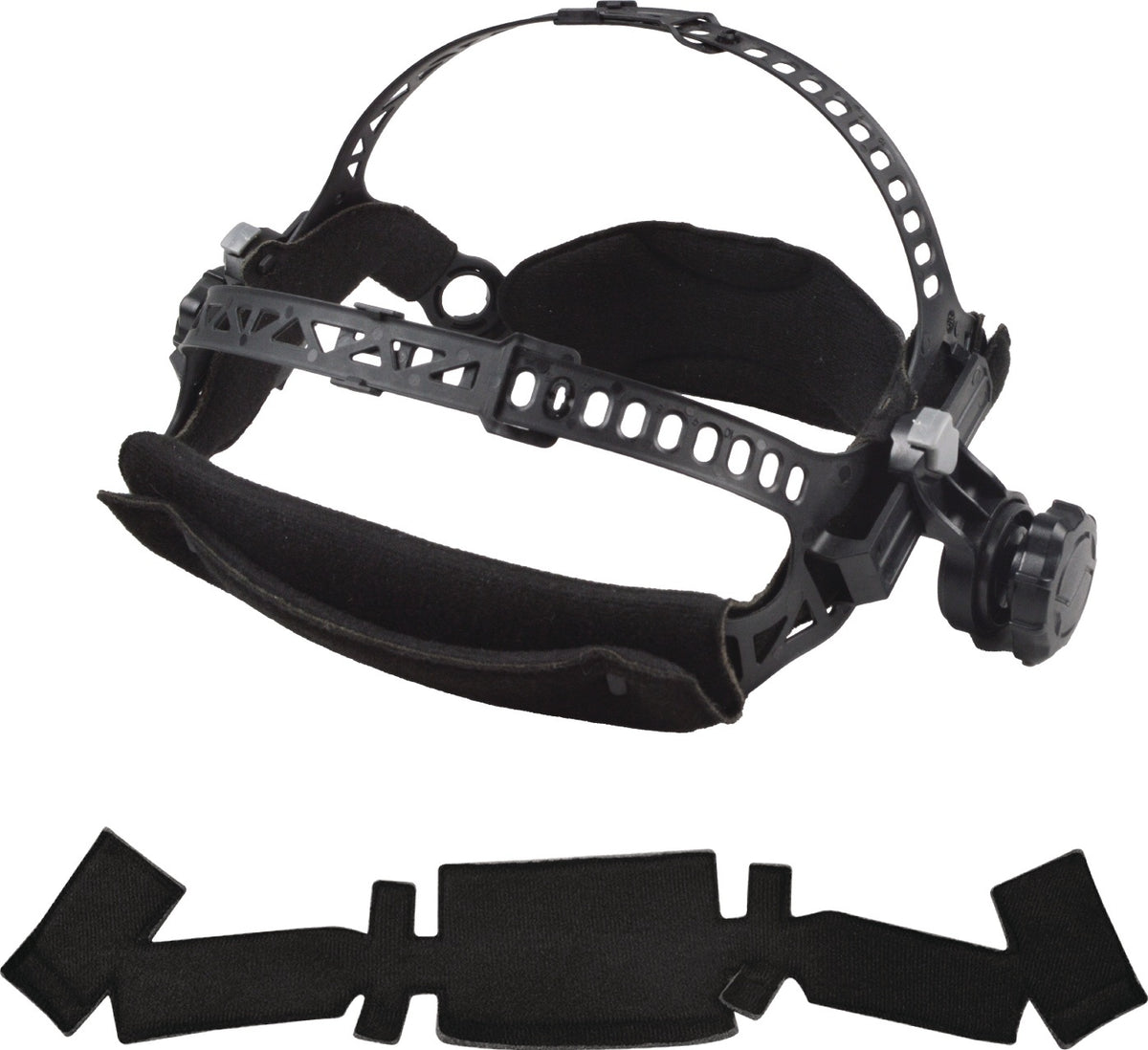 JAS Komfort-Kopfband Weldmaster® einzeln schwarz/grau – Passend für Weldmaster ECO/PRO/TOP