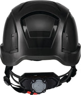 PROMAT Schutzhelm D!-Rock schwarz ABS EN 397 mit 6-Punkt-Textil-Bebänderung