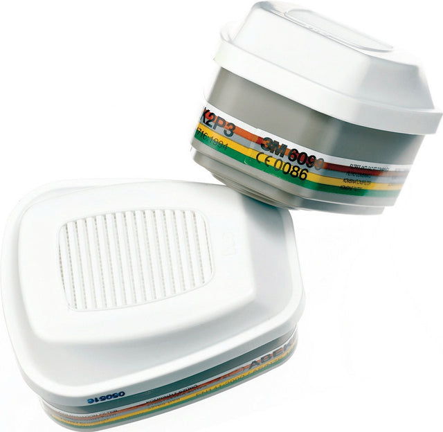 3M Gas- und Kombifilter 6099 A2 B2 E2 K2 Hg P3R + Formaldehyd für Vollmasken