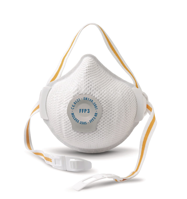 Moldex Atemschutzmaske AIR 350501 FFP3/V NR mit Ausatemventil – 5 Stück