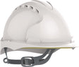 JSP Schutzhelm EVO®2 weiß HDPE EN 397 mit 6-Punkt-Gurtsystem