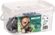 MOLDEX Atemschutzbox 857202 A2P2 R D – Serie 8000 mit Halbmaske, Partikel- und Gasfiltern