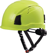 PROMAT Schutzhelm D!-Rock ABS EN 397 – Leichter Arbeitshelm mit Belüftung, weiß
