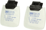 3M Rundpartikelfilter D3125 P2R für Serie Secure Click – EN 143, 2 Stück pro Beutel