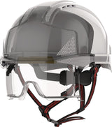 JSP EVO® VISTAlens® Dualswitch™ Industriekletterhelm ABS EN 397 EN 12492 belüftet