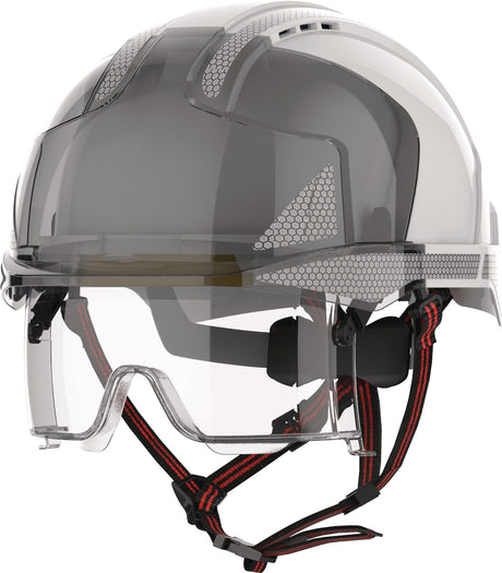 JSP EVO® VISTAlens® Dualswitch™ Industriekletterhelm ABS EN 397 EN 12492 belüftet