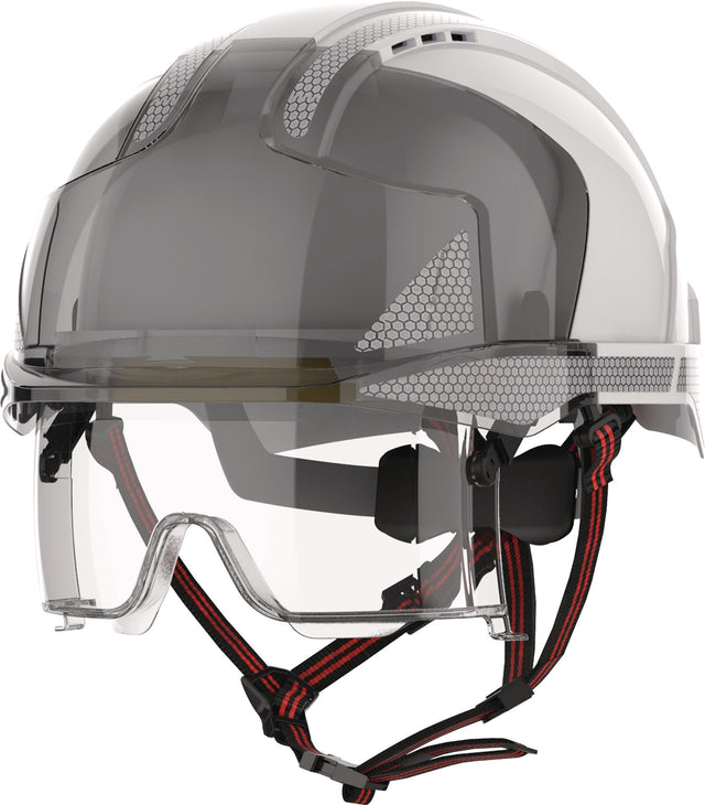 JSP EVO® VISTAlens® Dualswitch™ Industriekletterhelm ABS EN 397 EN 12492 belüftet