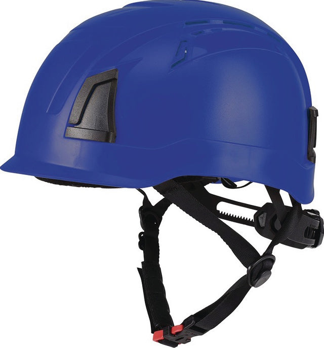 PROFIT Kletterhelm Pro Cap D!-Rock K – ABS-Helmschale, EN 12492, blau