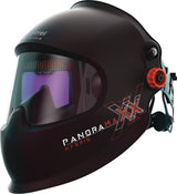 OPTREL Laserhelm Panoramaxx Hybrid schwarz 50x100mm – Schweißhelm mit ShadeTronic und Laserschutz