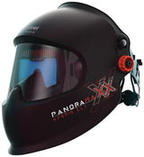 OPTREL Laserhelm Panoramaxx Hybrid schwarz 50x100mm – Schweißhelm mit ShadeTronic und Laserschutz