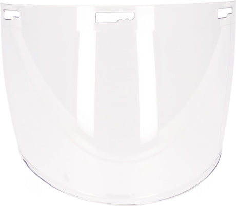 PRO FIT D!-Rock Gesichtsschutzvisier Polycarbonat klar – DIN EN 166/170, 2 mm Scheibe, ohne Helmhalterung