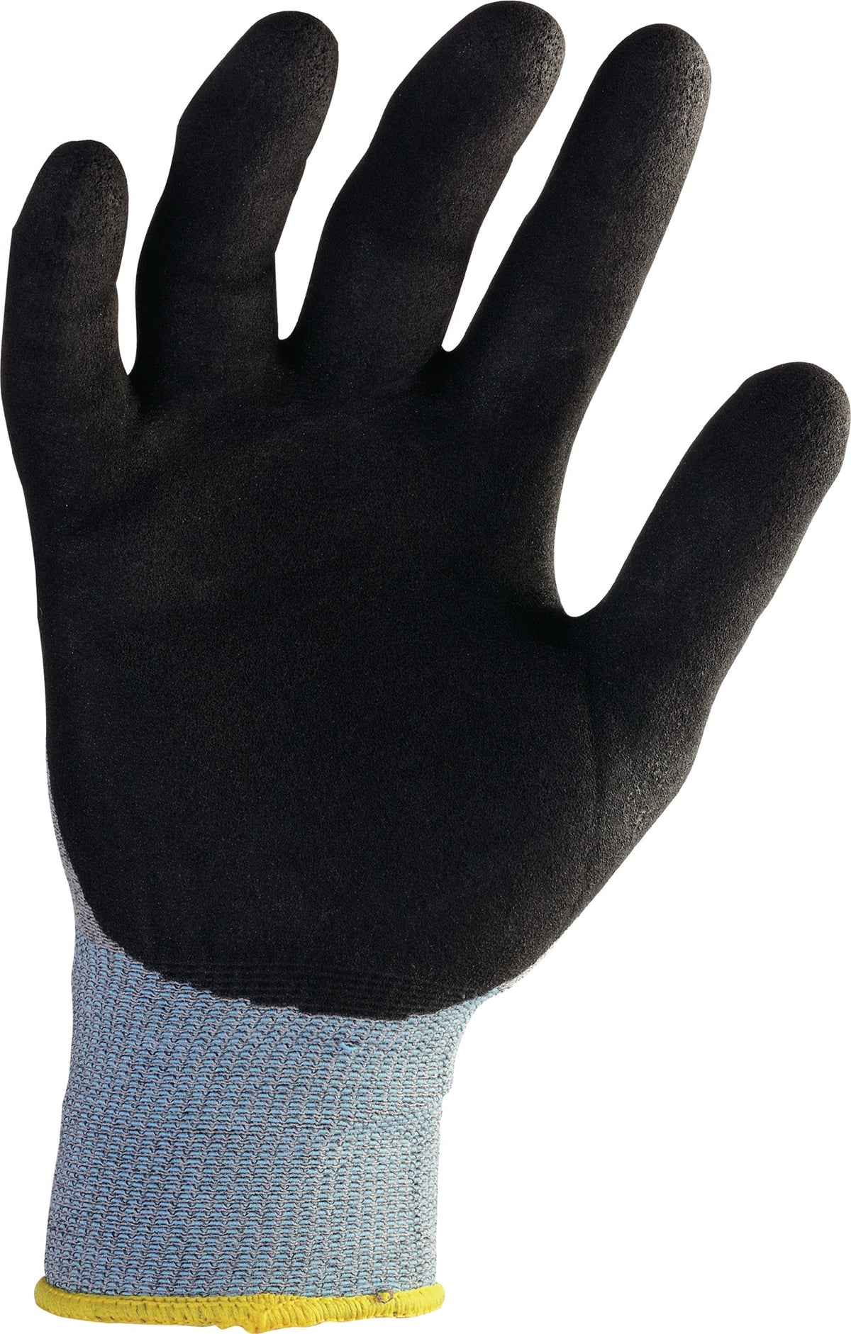 PROMAT Handschuhe Flex Gr.8 grau/schwarz EN 388 PSA II – Nitril-Mikroschaum, touchscreenfähig
