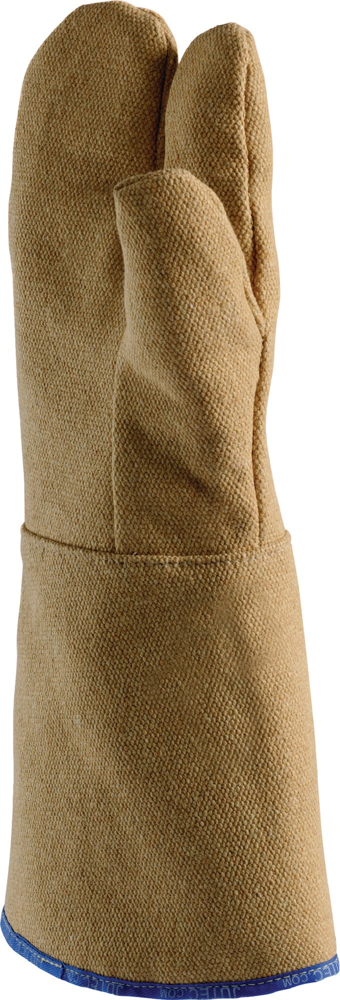 JUTEC Hitzeschutzhandschuh 3-Finger PBI-Gewebe Größe 10 – EN 407, EN 388, PSA Kat. III