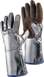 10 / 380 mm / Leder mit aluminisiertem Preox-Aramidgewebe